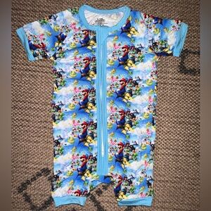 Brand new BAMBOO Mario Party Shorties 6-12m